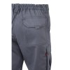 VL DIONYSUS. Pantalon stretch multipoches (240g/m²), en coton (46%), EME (38%) et polyester (16%)