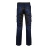 VL NJORD. Pantalon sergé, bicolore, multipoches (240 g/m²), en coton (35%) et polyester (65%)