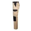 VL NJORD. Pantalon sergé, bicolore, multipoches (240 g/m²), en coton (35%) et polyester (65%)