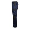 VL NJORD. Pantalon sergé, bicolore, multipoches (240 g/m²), en coton (35%) et polyester (65%)