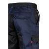 VL NJORD. Pantalon sergé, bicolore, multipoches (240 g/m²), en coton (35%) et polyester (65%)