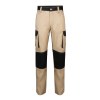 VL NJORD. Pantalon sergé, bicolore, multipoches (240 g/m²), en coton (35%) et polyester (65%)