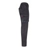 VL FIDES. Pantalon stretch bicolore, multipoches (240g/m²), en coton (46%), EME (38%) et polyester (16%)
