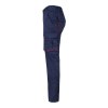 VL FIDES. Pantalon stretch bicolore, multipoches (240g/m²), en coton (46%), EME (38%) et polyester (16%)