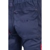 VL FIDES. Pantalon stretch bicolore, multipoches (240g/m²), en coton (46%), EME (38%) et polyester (16%)