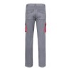 VL FIDES. Pantalon stretch bicolore, multipoches (240g/m²), en coton (46%), EME (38%) et polyester (16%)