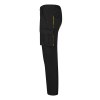 VL FIDES. Pantalon stretch bicolore, multipoches (240g/m²), en coton (46%), EME (38%) et polyester (16%)