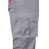 VL FIDES. Pantalon stretch bicolore, multipoches (240g/m²), en coton (46%), EME (38%) et polyester (16%)