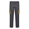 VL FIDES. Pantalon stretch bicolore, multipoches (240g/m²), en coton (46%), EME (38%) et polyester (16%)