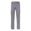 VL FIDES. Pantalon stretch bicolore, multipoches (240g/m²), en coton (46%), EME (38%) et polyester (16%)