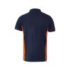 VL SUPAY. Polo piqué bicolore (180g/m²), manches courtes, en coton (60%) et polyester (40%)