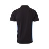 VL SUPAY. Polo piqué bicolore (180g/m²), manches courtes, en coton (60%) et polyester (40%)