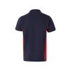 VL SUPAY. Polo piqué bicolore (180g/m²), manches courtes, en coton (60%) et polyester (40%)