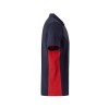 VL SUPAY. Polo piqué bicolore (180g/m²), manches courtes, en coton (60%) et polyester (40%)