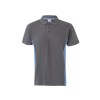 VL SUPAY. Polo piqué bicolore (180g/m²), manches courtes, en coton (60%) et polyester (40%)