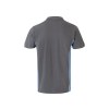 VL SUPAY. Polo piqué bicolore (180g/m²), manches courtes, en coton (60%) et polyester (40%)