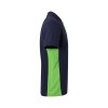 VL SUPAY. Polo piqué bicolore (180g/m²), manches courtes, en coton (60%) et polyester (40%)