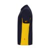 VL SUPAY. Polo piqué bicolore (180g/m²), manches courtes, en coton (60%) et polyester (40%)