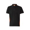 VL SUPAY. Polo piqué bicolore (180g/m²), manches courtes, en coton (60%) et polyester (40%)