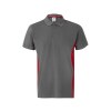 VL SUPAY. Polo piqué bicolore (180g/m²), manches courtes, en coton (60%) et polyester (40%)