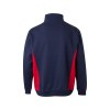 VL SVAROG. Sweat bicolore en éponge (260g/m²), en polyester (65%) et coton (35%)
