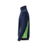 VL SVAROG. Sweat bicolore en éponge (260g/m²), en polyester (65%) et coton (35%)