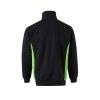 VL SVAROG. Sweat bicolore en éponge (260g/m²), en polyester (65%) et coton (35%)