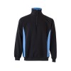 VL SVAROG. Sweat bicolore en éponge (260g/m²), en polyester (65%) et coton (35%)