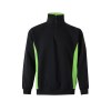 VL SVAROG. Sweat bicolore en éponge (260g/m²), en polyester (65%) et coton (35%)