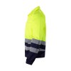 VL NEPTUNE. Veste en sergé bicolore (210g/m²) en polyester (80%) et coton (20%)