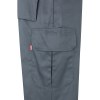 VL ATHENA. Pantalon bicolore en sergé (210g/m²), doublé, multi-poches, en coton (20%) et polyester (80%)
