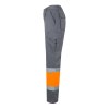 VL ATHENA. Pantalon bicolore en sergé (210g/m²), doublé, multi-poches, en coton (20%) et polyester (80%)