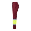 VL ATHENA. Pantalon bicolore en sergé (210g/m²), doublé, multi-poches, en coton (20%) et polyester (80%)