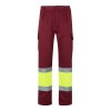 VL ATHENA. Pantalon bicolore en sergé (210g/m²), doublé, multi-poches, en coton (20%) et polyester (80%)