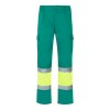 VL ATHENA. Pantalon bicolore en sergé (210g/m²), doublé, multi-poches, en coton (20%) et polyester (80%)