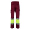 VL POSEIDON. Pantalon bicolore en sergé multipoches (210g/m²), en coton (20%) et polyester (80%)