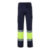 VL POSEIDON. Pantalon bicolore en sergé multipoches (210g/m²), en coton (20%) et polyester (80%)