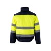 VL JUPITER LARGE. Veste rembourrée bicolore (180g/m²) en polyester (100%), avec finition PU