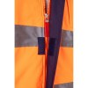 VL JUPITER LARGE. Veste rembourrée bicolore (180g/m²) en polyester (100%), avec finition PU