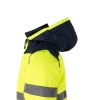 VL JUPITER LARGE. Veste rembourrée bicolore (180g/m²) en polyester (100%), avec finition PU
