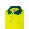 VL CUPID. Polo piqué bicolore (160g/m²) à manches courtes, en polyester (100%)