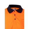 VL CUPID. Polo piqué bicolore (160g/m²) à manches courtes, en polyester (100%)
