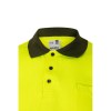 VL CUPID. Polo piqué bicolore (160g/m²) à manches courtes, en polyester (100%)