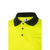 VL CUPID LARGE. Polo bicolore (160g/m²) à manches courtes, en polyester (100%)