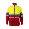 VL EROS. Veste polaire bicolore (280g/m²), en polyester (100%)