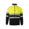 VL EROS. Veste polaire bicolore (280g/m²), en polyester (100%)