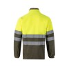 VL EROS. Veste polaire bicolore (280g/m²), en polyester (100%)