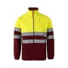VL EROS. Veste polaire bicolore (280g/m²), en polyester (100%)