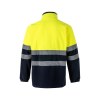 VL EROS. Veste polaire bicolore (280g/m²), en polyester (100%)