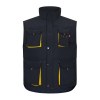 VL NERGAL. Gilet rembourré, bicolore, multipoches (120g/m²), en polyester (100%)